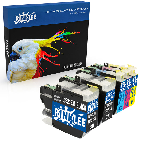 Compatible ink cartridge LC3219 XL replecement for Brother by Rinklee 
