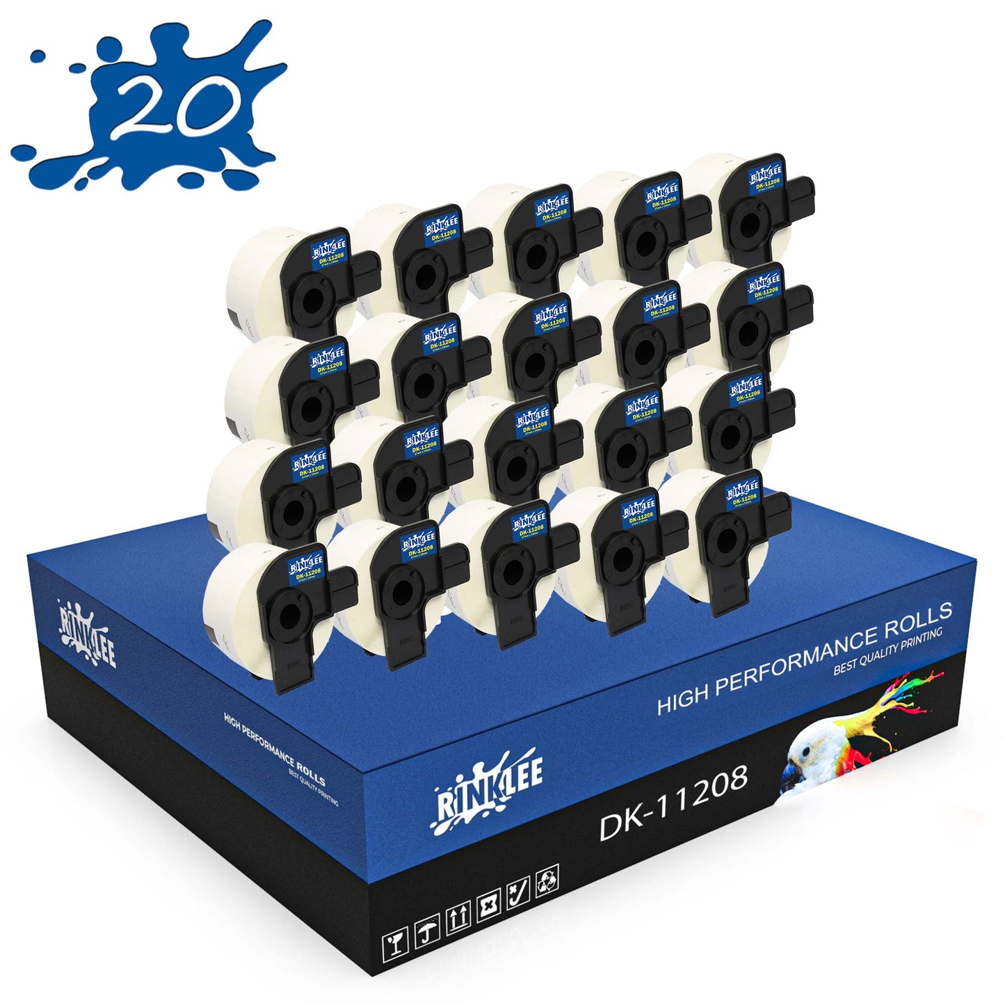 Compatible BROTHER DK-11208 DK11208 Labels