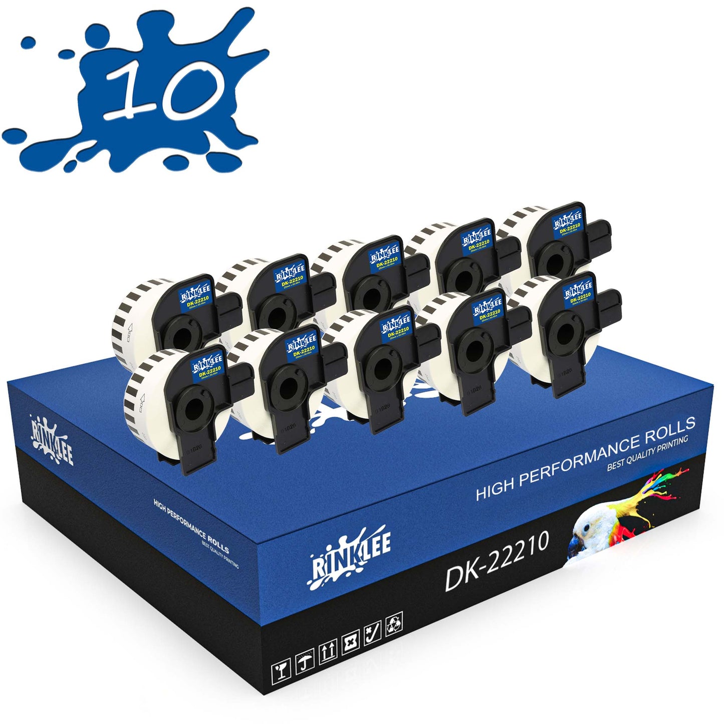 Compatible BROTHER DK-22210 DK22210 Labels
