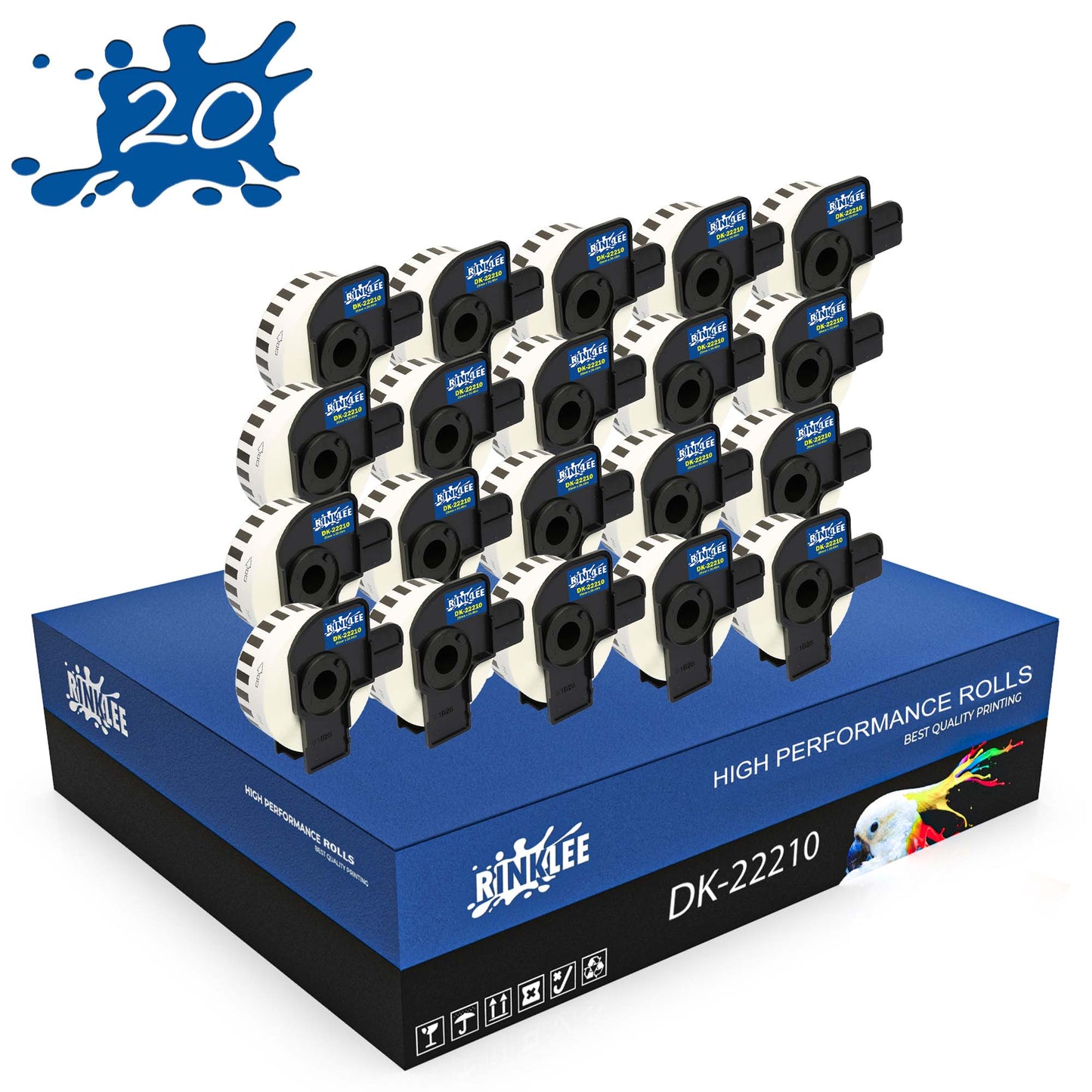 Compatible BROTHER DK-22210 DK22210 Labels