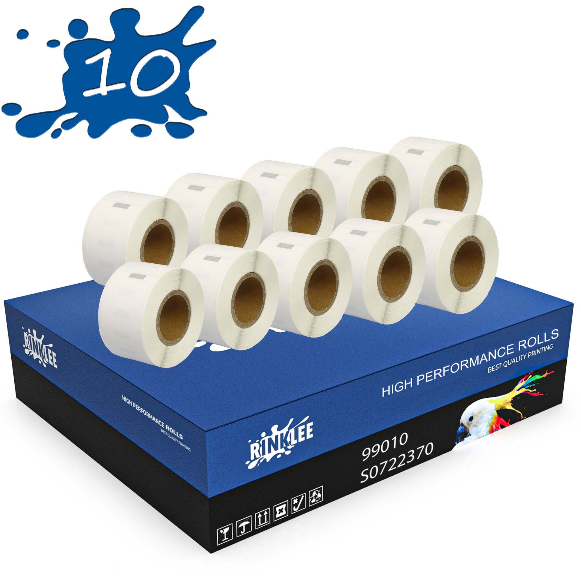 Compatible DYMO 99010 S0722370 Labels