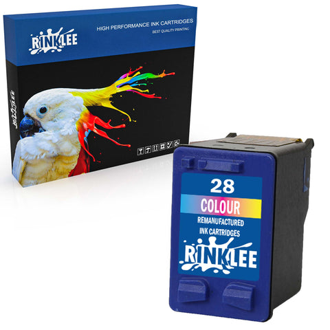 Remanufactured Ink Cartridge HP 27 28 replacement by RINKLEE 