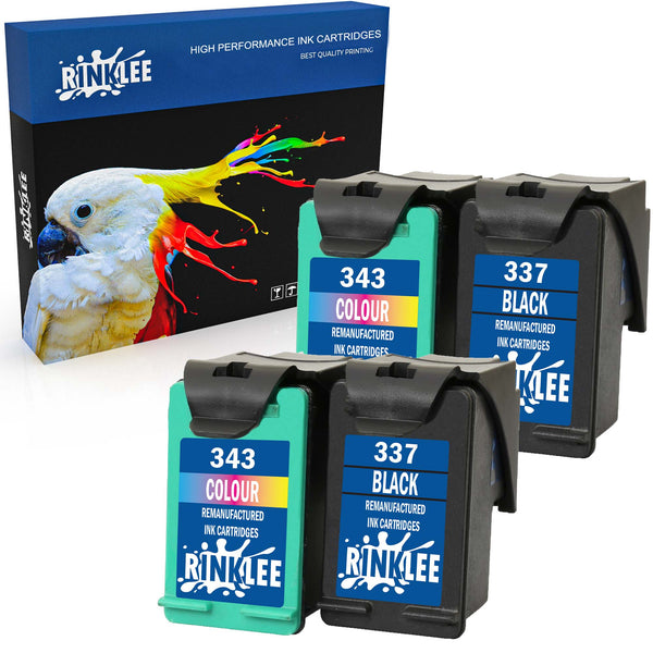 Remanufactured Ink Cartridge HP 343 replacement by RINKLEE 