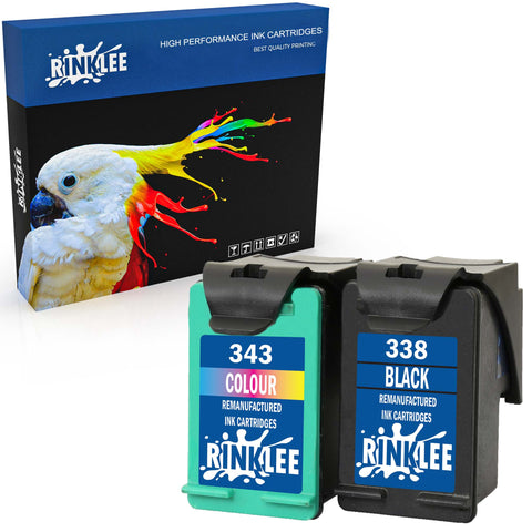 Remanufactured Ink Cartridge HP 343 replacement by RINKLEE 
