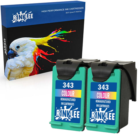 Remanufactured Ink Cartridge HP 338 343 replacement by RINKLEE 