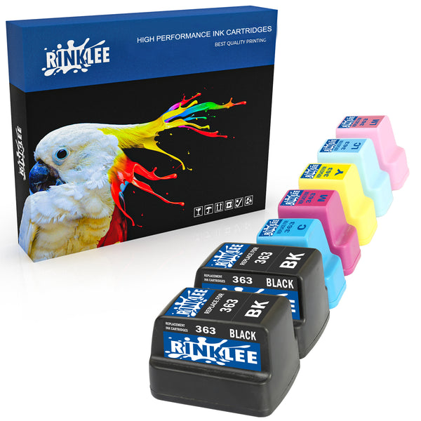 Compatible ink cartridge 363 replecement for HP by Rinklee 