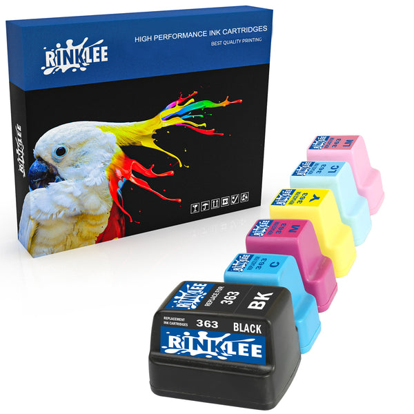 Compatible ink cartridge 363 replecement for HP by Rinklee 