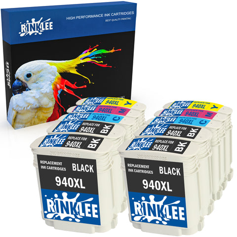 Compatible ink cartridge 940 XL replecement for HP by Rinklee 