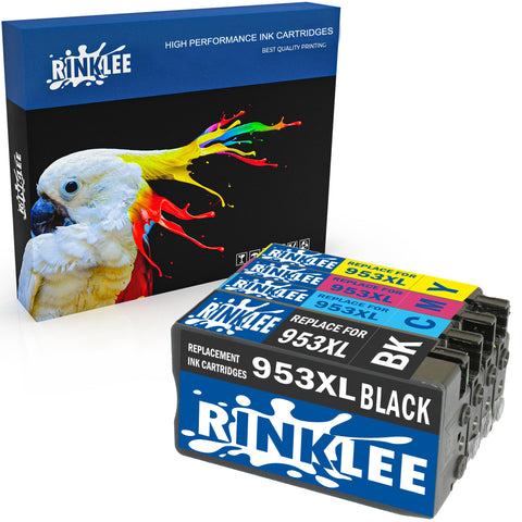 Compatible ink cartridge 953 XL replecement for HP by Rinklee 