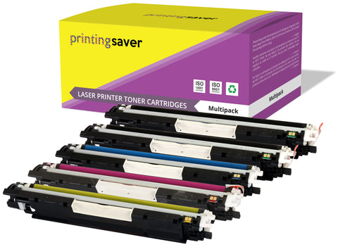 Printing Saver Compatible CE310A 126A compatible colour toner for HP colour Laserjet Pro CP1025NW, CP1020, M175A, M175NW - Printing Saver