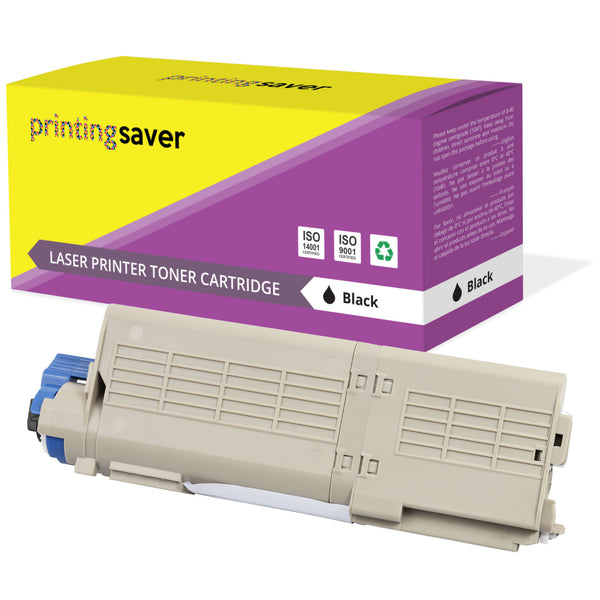 Printing Saver BLACK laser toner compatible 46490608 with OKI - Printing Saver