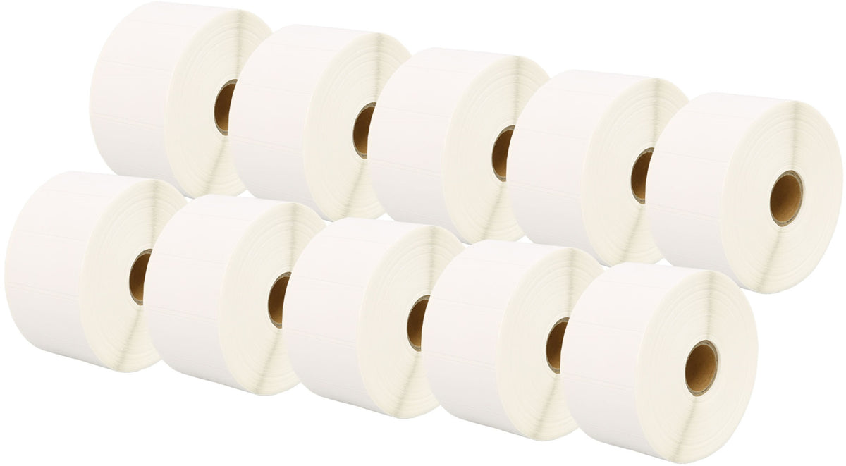 Printing Saver 50 x 25 mm Compatible Direct Thermal Labels Roll for Zebra Toshiba Citizen Sato Honeywell Intermec Datamax CAB Eltron Godex Orion Wasp - Printing Saver