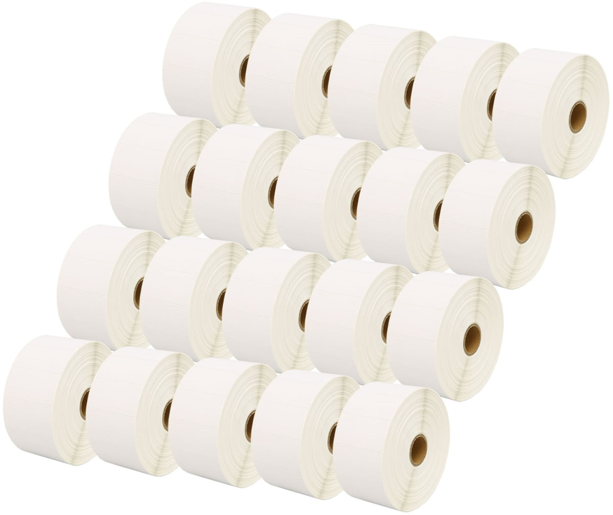 Printing Saver 52 x 25 mm Compatible Direct Thermal Labels Roll for Zebra Toshiba Citizen Sato Honeywell Intermec Datamax CAB Eltron Godex Orion Wasp - Printing Saver