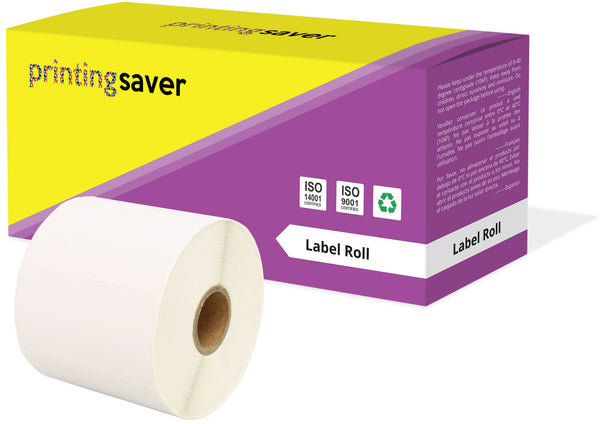 Compatible Roll 72mm x 36mm White Direct Thermal Labels for Zebra GK420d ZD420 TLP 2844 Citizen CL-S521 - Printing Saver
