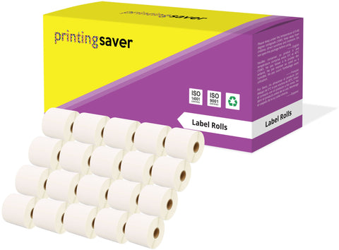 Compatible Roll 72mm x 36mm White Direct Thermal Labels for Zebra GK420d ZD420 TLP 2844 Citizen CL-S521 - Printing Saver