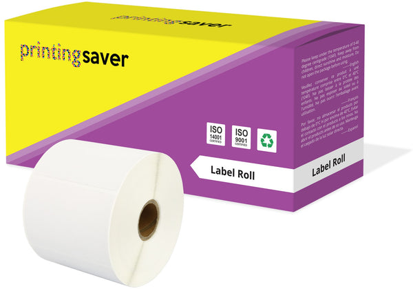 Compatible Roll 76mm x 51mm White Direct Thermal Labels for Zebra GK420d ZD420 TLP 2844 Citizen CL-S521 - Printing Saver