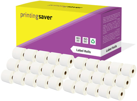 Compatible Roll 76mm x 51mm White Direct Thermal Labels for Zebra GK420d ZD420 TLP 2844 Citizen CL-S521 - Printing Saver